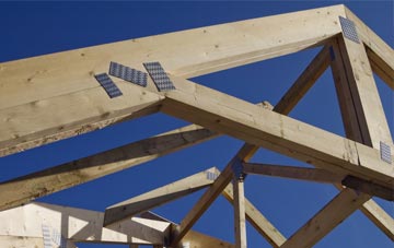 Trethellan Water roof trusses for new builds and additions